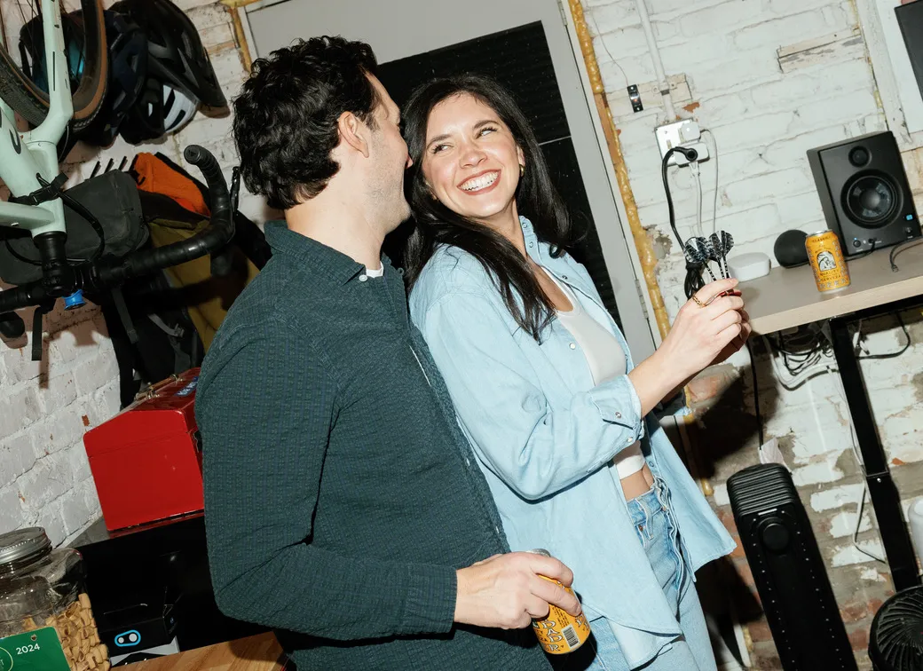 Photoshoot in our kitchen and garage